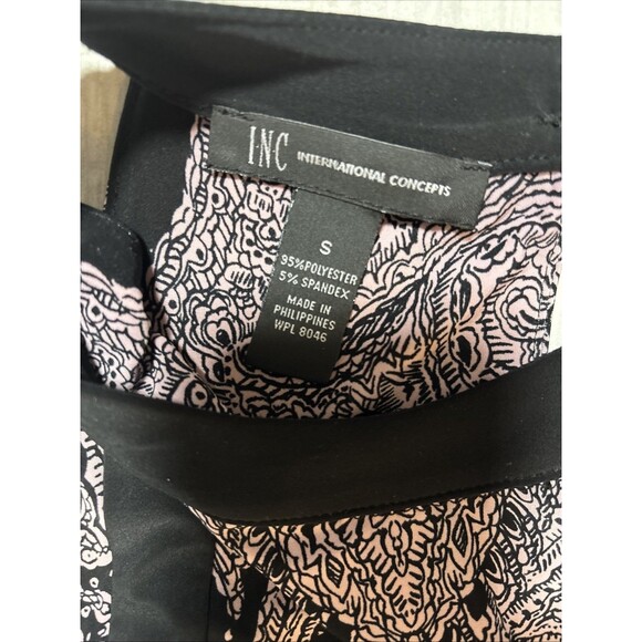 INC Womens Printed Keyhole Maxi Dress Curling Paisley Size Small - Picture 8 of 8